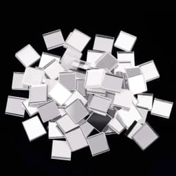 4x100cm Creative DIY Glass Mirror Stickers Mosaic Glass Self-adhesive Mirror Wall Stickers 3D Background Wall Mirror Decoration