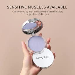 Lavender Pressed Powder Matte Powder Lasting Oil Control Full Coverage Face Compact Setting Powder Makeup Foundation Cosmetics
