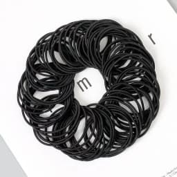 100PCS/Set Women 3.5CM Basic Nylon Elastic Hair Bands Ponytail Hair Scrunchie Rubber Bands Headband Hair Accessories Headwear