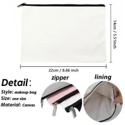 26 Letters Flower Makeup Bag Printed Bridesmaid Wedding Gift Graduation Teacher's Day Gift Storage Bag Travel Perfume Side Bag