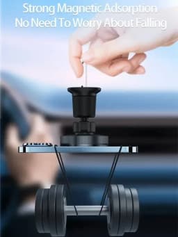 Cooler Magnetic Wireless Car Charger LED Light Air Outlet Phone Holder for iPhone 16/15/14/13 Pro Max Fast Charging Station