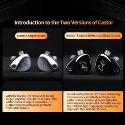 KZ Castor 2DD Dynamic in Ear Earphone High-end Tunable Earphones HiFi Bass Monitor Headphone Cancelling Earbud ZSNPRO EDXPRO