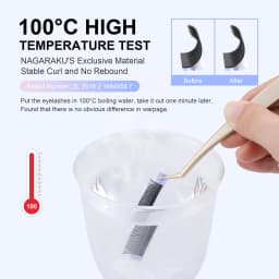 NAGARAKU YY Shape Double/Three Split Tips Triple Top Interlaced Root Eyelash Extensions Eyelashes