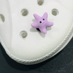 1Pcs Cartoon Colorful Star-Shaped Resin Shoe Charms 3D Accessories Decoration DIY Bands Backpack Shoes Party Gift