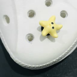 1Pcs Cartoon Colorful Star-Shaped Resin Shoe Charms 3D Accessories Decoration DIY Bands Backpack Shoes Party Gift