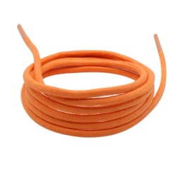 Weiou Laces 3MM Thiny Round Cord Anti-Water Rope Shoe Accessory 100% Waxed For Raincoat Belt Orange Yellow Green Solid Shoelaces