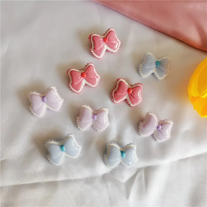 New 1pcs DIY Bow Shoe Buckle Girls and Children's DIY Shoes Accessories Trend Creative Shoelaces Decorative Shoes Accessories