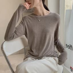 Soft Viscose Knitted Woman T-shirts Vintage Casual Loose Long Sleeve Harajuku Streetwear Women Tops 122723WTA