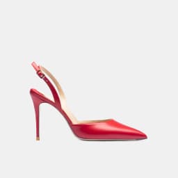 Women heels shoes summer 2025 New Concise Heels sandals With Buckle Female Pointed Toe Real Leather Ladies Prom Shoes Women