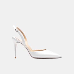 Women heels shoes summer 2025 New Concise Heels sandals With Buckle Female Pointed Toe Real Leather Ladies Prom Shoes Women
