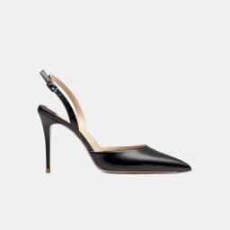Women heels shoes summer 2025 New Concise Heels sandals With Buckle Female Pointed Toe Real Leather Ladies Prom Shoes Women