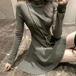 Xpqbb Women Elegant Waist-Tight Mini Dress 2025 Autumn Winter Long Sleeve Slim Dresses Woman Korean Fashion Party Pleated Dress