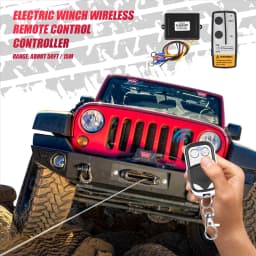 12V 12Volt 50ft Winch Wireless Remote Control Set for Truck ATV Warn Ramsey