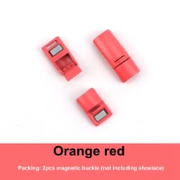 2Pcs/1Pair New Metal No Tie Shoelace Magnetic Buckle Shoelaces With Lock Shoes Accessories AF1/AJ Sneaker Kits Shoe Decoration