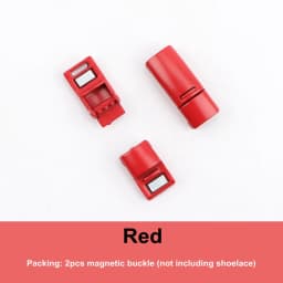 2Pcs/1Pair New Metal No Tie Shoelace Magnetic Buckle Shoelaces With Lock Shoes Accessories AF1/AJ Sneaker Kits Shoe Decoration