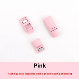 2Pcs/1Pair New Metal No Tie Shoelace Magnetic Buckle Shoelaces With Lock Shoes Accessories AF1/AJ Sneaker Kits Shoe Decoration