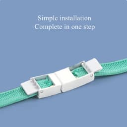 2Pcs/1Pair New Metal No Tie Shoelace Magnetic Buckle Shoelaces With Lock Shoes Accessories AF1/AJ Sneaker Kits Shoe Decoration