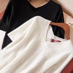 new summer v-neck ice silk short sleeve women's round neck knitting thin hollow out T-shirt bottom half sleeve top