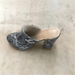 European American Style High-Heel Baotou Semi Slippers Women's 2024 New Waterproof Platform Shoes Ladies Wear Fashion Thick Heel