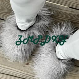 Pantuflas De Peluches Slip On Zapatillas Fluffy Plush Fuzzy Faux Mongolian Fur Slippers Goat Hair Fur Slides Slippers For Women