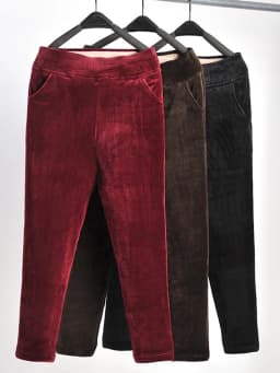 Winter Thicken Velvet Pencil Pants Women's High Waist Plush Fleece Lined Big Size 5xl Ankle-length Pantalons New Slim Leggings