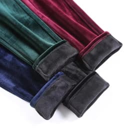 Winter Thicken Velvet Pencil Pants Women's High Waist Plush Fleece Lined Big Size 5xl Ankle-length Pantalons New Slim Leggings
