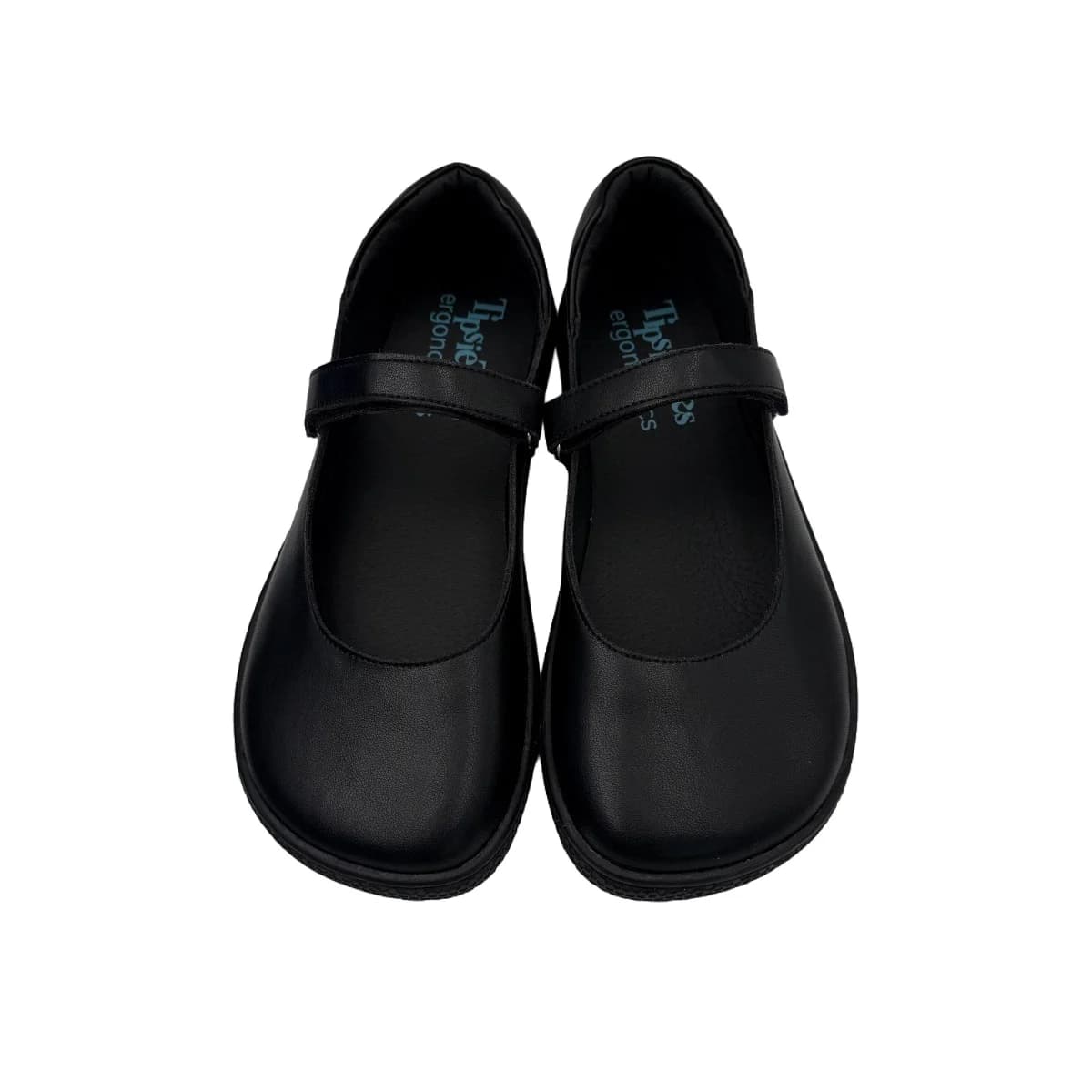 Tipsietoes 2025 Sprinng Autumn Barefoot Leather Ballerina For Women With Flat Soft Sole Zero Drop Wider Toes Box Light Weight