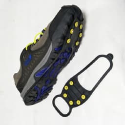 Anti-Slip anti fall Silicone Shoes Cover Snow Ground Grippers Spikes Grips Cleats Climbing Crampons Anti-Skid Ice Gripper Spike