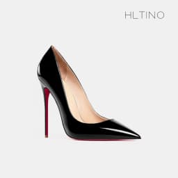 Designer Heels for women leather Luxury Brand Pumps Red Bottom Pointed Toe High Heels Elegant Stiletto Ladies Party Shoes women
