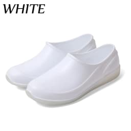 Lover Design Waterproof PVC Loafers Shoes Man Ankle Shoes Rain Boots Rubber Shoes Solid Color Fishing Boot Luminous Rain Boots
