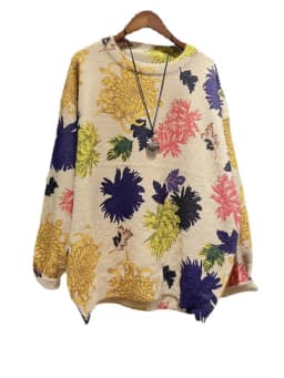 Amax luluE 2024 Autumn New Fashion Ladies Elegant Vintage Knitwear Korean Design Pullover Sweaters Female Casual Printed Jumpers