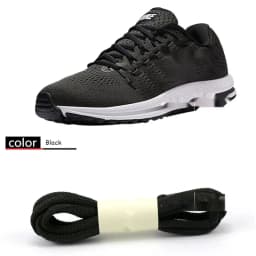 1Pair Semicircle Shoelace Men's and Women's Basketball Shoes Casual Shoes Sports/Running Non-slip Anti-loose Non-fading Shoelace