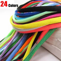 1Pair Semicircle Shoelace Men's and Women's Basketball Shoes Casual Shoes Sports/Running Non-slip Anti-loose Non-fading Shoelace