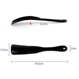 1pcs 19cm Shoe Horns Professional Plastic Shoe Horn Spoon Shape Shoehorn Shoe Lifter