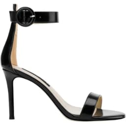 Small Size 33 Blue Red Black Khaki Nude White Solid Color One Line Buckle Sandals Woman 6 cm Stiletto Heels Party Dress Shoes