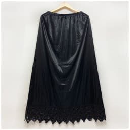 2026 Latest Comfort Women's Relaxed Long Skirt Lace Knee Length Elastic High Waist Flared Pleated Swing Skirt Cool Summer Dress