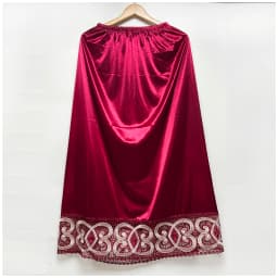 2026 Latest Comfort Women's Relaxed Long Skirt Lace Knee Length Elastic High Waist Flared Pleated Swing Skirt Cool Summer Dress