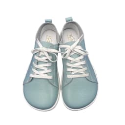 Tipsietoes 2025 Sprinng Barefoot Leather Sneaker For Women Flat Soft Thin Out Sole Zero Drop Wider Toe Box Flexible Light Weight