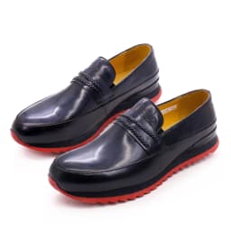 High-grade Leather Casual Men's Shoes Handmade Trendy Set of Feet Comfortable Sports Office Men's Banquet Leather Shoes
