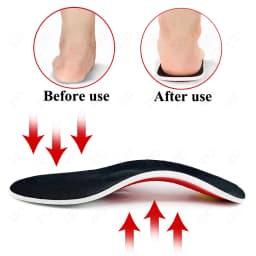 Sport Insoles Orthotic Arch Support Insoles For Flat Feet Orthopedic Shoe Sole Man Women Running Shoes Cushion Plantar Fasciitis