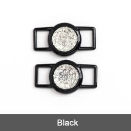 Luxurious Gemstone Diamond Shoelaces Decorative Metal Buckle Shoe Charms Color Shoelace DIY Sneaker Kits Shoe Accessories