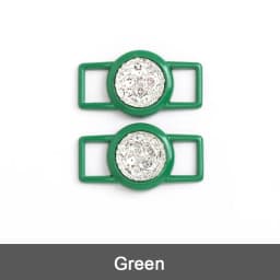 Luxurious Gemstone Diamond Shoelaces Decorative Metal Buckle Shoe Charms Color Shoelace DIY Sneaker Kits Shoe Accessories