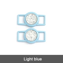 Luxurious Gemstone Diamond Shoelaces Decorative Metal Buckle Shoe Charms Color Shoelace DIY Sneaker Kits Shoe Accessories