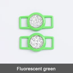 Luxurious Gemstone Diamond Shoelaces Decorative Metal Buckle Shoe Charms Color Shoelace DIY Sneaker Kits Shoe Accessories