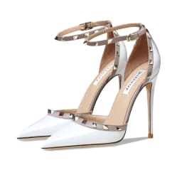 shoes woman 2025 trend Leather Women's Sandals Summer Gladiator Ankle Strap Party Sexy High Heels Luxury Rivets Ladies Shoes