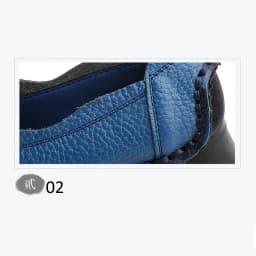 Vintage Real Leather Ballet Flats Shoes Women's Loafers Anti Skid Blue Moccasins Ladies Waterproof Driving Shoes Big Size 42