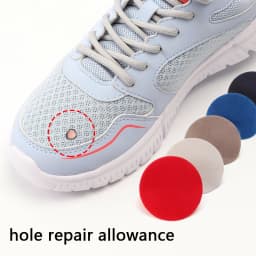 1 Set Heel Protector Adhesive Shoe Patches, Self‑Stick Repair Stickers for Sneakers, Shoe Accessories
