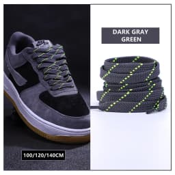 New Shoelaces for Sneakers Flat Shoelace Original Twill Two-Tone Pattern Premium Colorful Shoe Laces Athletic Unisex Shoestring