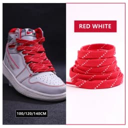 New Shoelaces for Sneakers Flat Shoelace Original Twill Two-Tone Pattern Premium Colorful Shoe Laces Athletic Unisex Shoestring