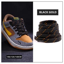 New Shoelaces for Sneakers Flat Shoelace Original Twill Two-Tone Pattern Premium Colorful Shoe Laces Athletic Unisex Shoestring